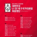 2023 FIFA U-20 월드컵 축구 국가대표팀 명단 이미지