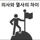 의사와 열사의 차이 이미지