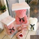 💗 서초구 빼빼로데이 선물 추천 🎀 핑크장미 곰돌이 + 빼빼로 감성 선물세트 이미지