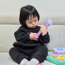 마이리틀케이크룸 | 두돌아기 어린이날 선물 마이리틀타이거 아기상어 장난감 케이크와 마이크 후기