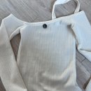 코베트 ODE DUAL BUTTON HALTER LONGSLEEVE 아이보리 이미지