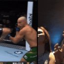 UFC 챔피언의 패배에 충격받은 선수들 ㄷㄷ...GIF 이미지