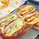 롯데리아대방역점 | 롯데리아 침착맨 통다리 크리스피 치킨버거 파이어핫 그릭랜치 비교 후기