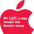 "an apple a day keeps the doctor away".. ㅎㅎ 이미지