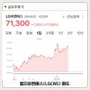 LG CNS 엘지씨엔에스 나의 반려주 매도 후기