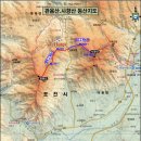 사향산 등산로 전경-③(하산 낭유고개능선 : 사향산~낭유고개 구간, 사향산 등산안내도, 산행안내도 포함) 이미지