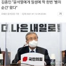 김종인 “윤석열에게 일생에 딱 한번 ‘별의 순간’ 왔다” 이미지