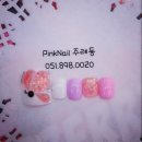 꽃나비 네일 이미지