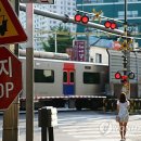 건널목 앞 이미지