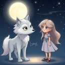 달빛아래 이미지