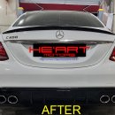 F/L C43 세단 타입 디퓨져/머플러팁 킷 (C43 AMG 전기형,AMG라인 모델 전용) 이미지