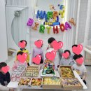 뽕자김밥 | 강서구 내발산동 토랑이네워터룸 마곡점으로 보내드린 생일파티박스케 / 엄마어깨뽕 잔뜩, 아이 어깨...