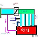 도둑공기; 연비 감소; PCV 밸브 엘란트라 DOHC 이미지