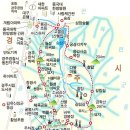 경주 소금강산 금학산 등산지도 이미지