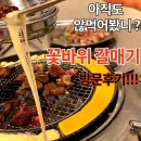 꽃바위갈매기구이 | 울산동구" 꽃바위갈매기 " 치빠갈이라고 들어는봤니 ?!