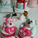 발렌타인데이 초코 컵케이크 만들기 이미지