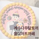 계수나무 | 미추홀구] 부모님 생신 기념 주문제작 백설기떡케이크 후기 ::계수나무달토끼 쌀디저트카페, 인천떡케이크