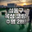 수명당 | 성동구 옥상 우레탄 코팅 후기: 수명 2배!