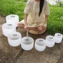 싱잉볼 힐링요가 A | [추천] 마음이 편안해지는 소리, 크리스탈 싱잉볼 7인치 (A노트) 명상 요가 힐링