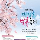 2023 대청호 벚꽃길 마라톤 대회 이미지