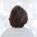 새치 발레아쥬 염색 전문 여의도 미용실 헤어오르블랑 시니어 발레아쥬 후기