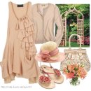☞‥[코디] J.Crew cashmere Cashmere jackie cardigan &amp; Derek Lam Silk ruffle tank 이미지