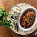 돼지고기 김치찜 만들기, 삼겹살을 넣어서 더 맛있어요 이미지