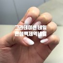 한성백제역 네일아트 제이앤뷰티에서 그라데이션 네일 후기