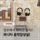 핑거푸드와 와인&칵테일(야간) | 성수 놀거리 분위기 좋은 와니타 음악감상실 데이트코스 추천