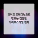 분당슬기로운마취통증의학과의원 | 웨이트 트레이닝으로 만드는 건강한 라이프스타일 변화