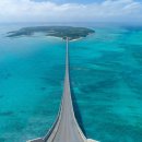 A bridge in Miyako Island, Okinawa prefecture, Japan 이미지