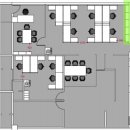 백진환경(자)2공장 | 일자형 책상과 사이드테이블로 ㄱ자 책상 만들기 경기도 화성 공장 사무실 인테리어 후기