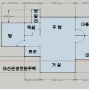 25평 전원주택 설계도 이미지