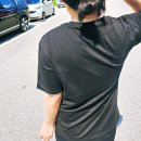 현대섬유 | 깔끔 여유핏 현대섬유 이중 레이어드반팔티