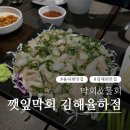 완도막회 - 세종특별자치시 나성북로 9 | 김해 율하회맛집 찾는다면? 깻잎막회 김해율하점에서 완도깻잎막회와 물회 먹고 온 후기