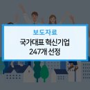 대성공업㈜ | 산업계와 금융계가 협업하여 혁신성장을 이끌어갈 국가대표 혁신기업 247개를 선정하였습니다.