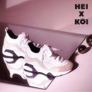 HEI X KOI 헤이앤코이 스니커즈 가을 데일리룩으로 즐겨신기 좋은 키높이운동화
