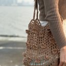 코바늘의 여유 | 레드콤마 코바늘가방 네트백 뜨개패키지 떠 본 후기!