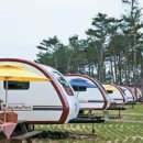 카라반 캠핑장 이미지