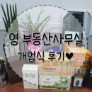 꿀벌아 고마워 공인중개사사무소 | 영부동산 공인중개사사무소 개업식 후기