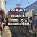 기찻길느린풍경 | 방콕 가족여행 투어 '위험한 기찻길 매끌렁시장' 단독투어 후기, 기차 탑승 추천!