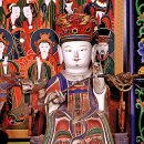 진주 청곡사 목조제석천ㆍ대범천의상 이미지