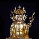 평창 상원사 목조문수보살좌상 및 복장유물 이미지