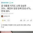 윤 대통령 지지도 소폭 상승한 35%… 행안부 장관 탄핵 찬성 47%, 반대 38% 이미지