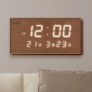 위성집 | 루나리스 디지털 LED 전자 벽시계 위성 GPS 시계 35% 할인