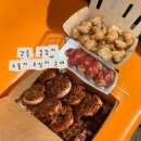중앙시장_서 | 강릉 여행 중앙시장 맛집 방문 후기 길감자 쫀득 감자볼? 누룽지 오징어순대, 크림 블랑 수제 케이크 추천