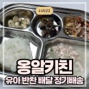 유아반찬배달 옹알키친│전국 택배 가능한 유아 반찬정기배송 후기