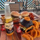 k-1마트(1호점) | 괌 K마트 도스버거 1호점 세번 방문 메뉴추천 새우버거 고구마튀김 어니언링 강추 SKT 할인방법