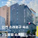 소래호텔카카오 | 인천 소래포구 어시장 숙소 3S호텔 소래점 숙박 후기 오락실 있는 호텔
