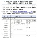 2024년도 국가공무원 9급 공채 필기 시·도별 시험장소 예정지 변경 안내 이미지